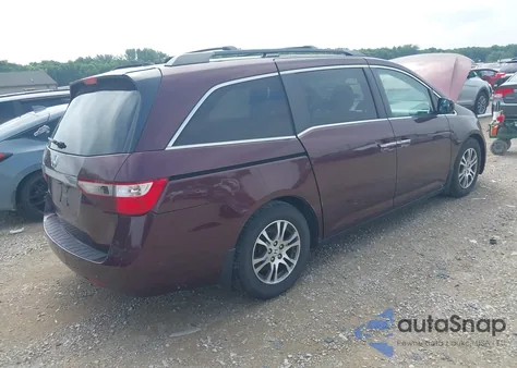 2011 Honda Odyssey Ex-L z USA, uszkodzony, nr VIN 5FNRL5H6XBB096891